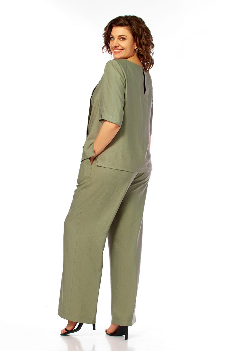 Костюм Ольга Стиль арт. С1022 хаки