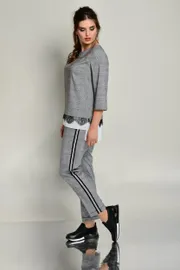 Блузка Roma Moda арт. М446 диз. клетка