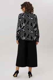 Blouse Anelli Laurel #1663 mramor nero