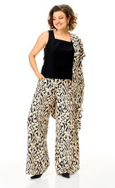 Костюм Michel Chic 1408 бежевый, черный