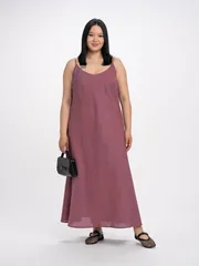 Sukienka FASHION CENTRE #L-4259/Sine-kirpichnyj melanzh/164