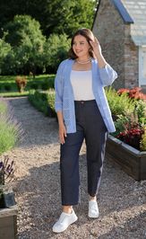 Кардиган BONADI 1819 голубой