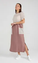 Sukienka BONADI 1964 kapuchino