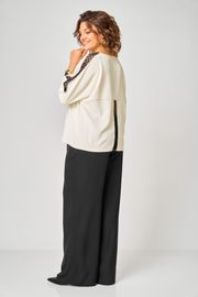 Костюм Rumoda арт. 2275 дл.р. молочный-черный