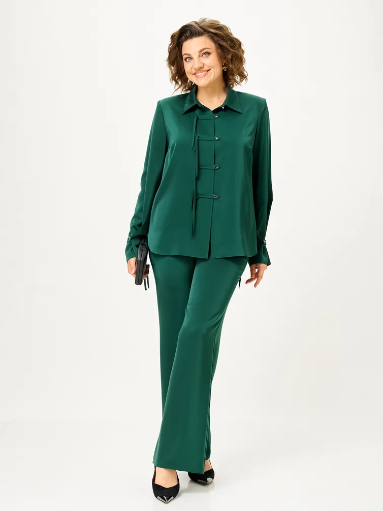 Garnitur Vilena-fashion #1163 izumrud