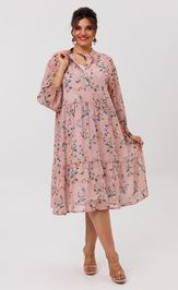 Платье Anelli Laurel 1657 пудровый сад