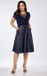 Skirt Klever 0225 sinij
