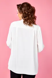 Bluzka Ava fashion #M-133 molochnyj