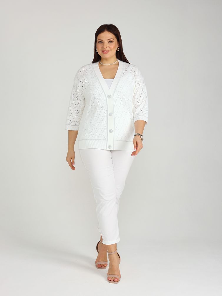Кардиган BONADI арт. 2181 белый