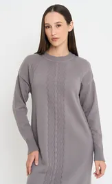 Платье Newvay 9242-92028 титаниум