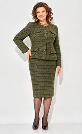 Garnitur Anastasia MAK 1354 zelenyj melanzh
