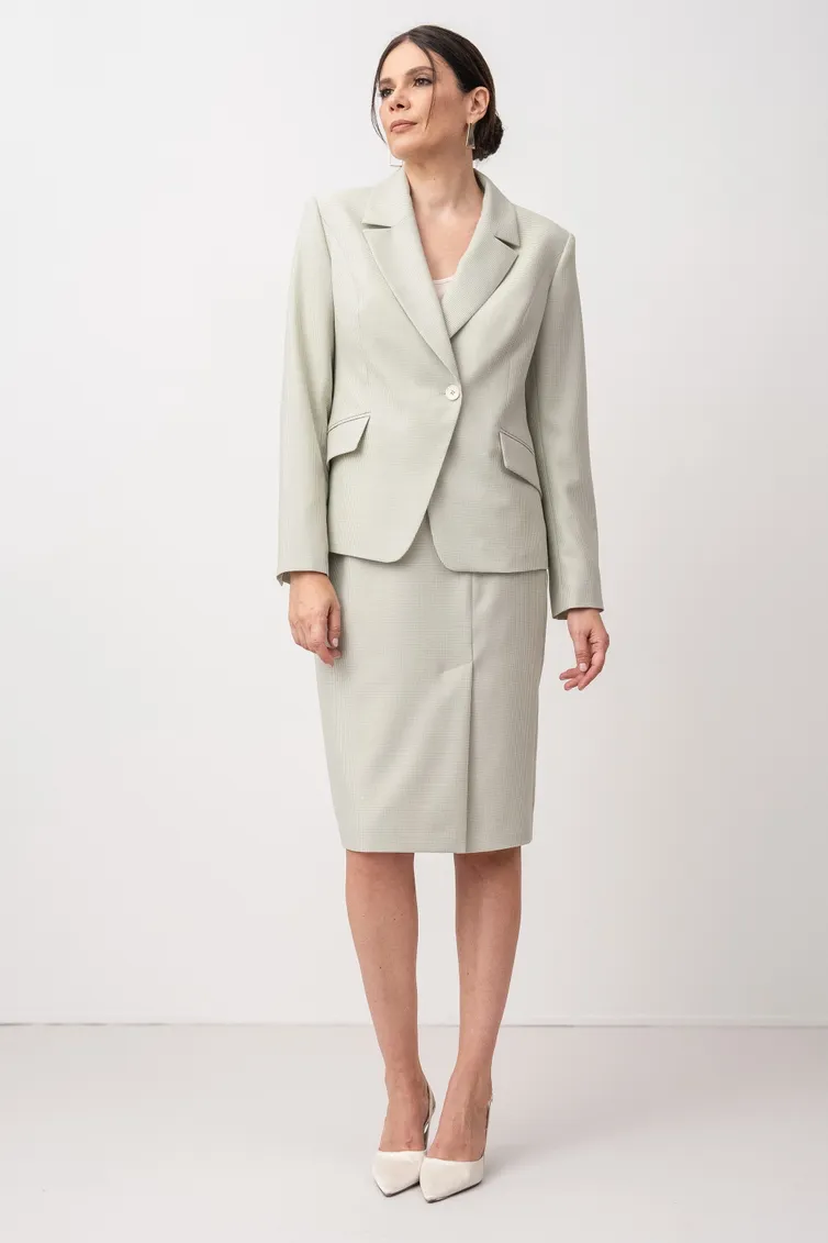 Жакет FASHION CENTRE арт. Пш-4137 эвкалипт