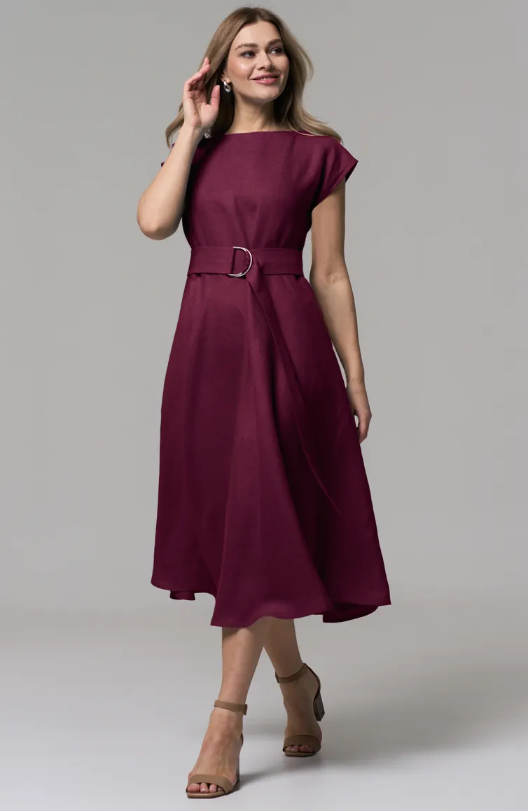 Платье Alta Moda арт. 1010-4 бордовый