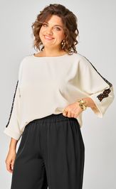 Блузка Rumoda 2274 дл.р молочный