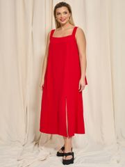 Платье DORA plus арт. 0332-1c красный