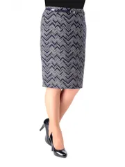 Spódnica Elite Moda #3190 sinij