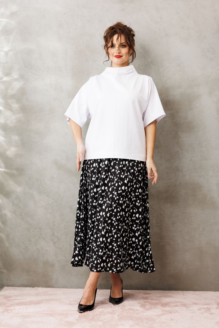 Комплект Anastasia арт. 1316 бело-черный