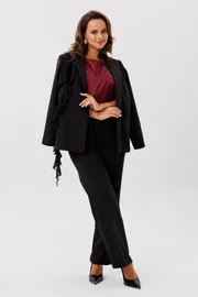 Garnitur Vilena-fashion #1121 chernyj+vinnyj