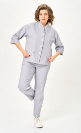 Костюм Vilena-fashion 1159 серый