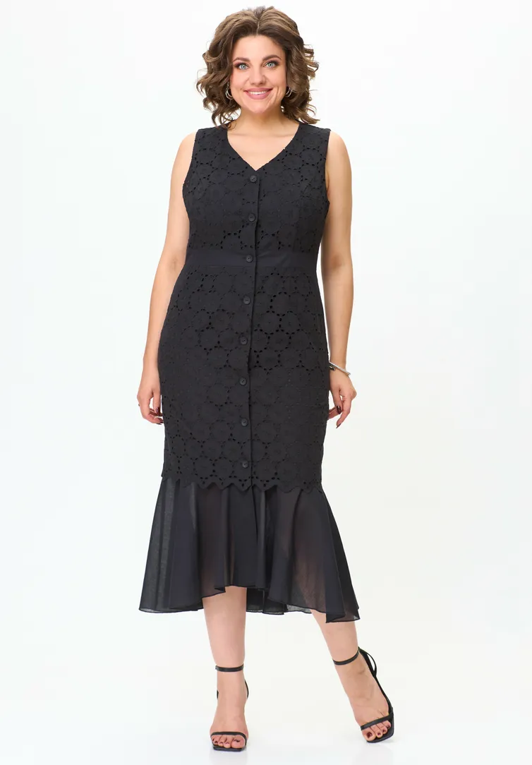 Sukienka Anastasia MAK #1194 chernyj