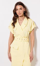 Платье Люше 4390 желтый