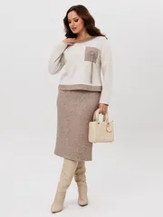 Set Galean Style #993 korichnevyj