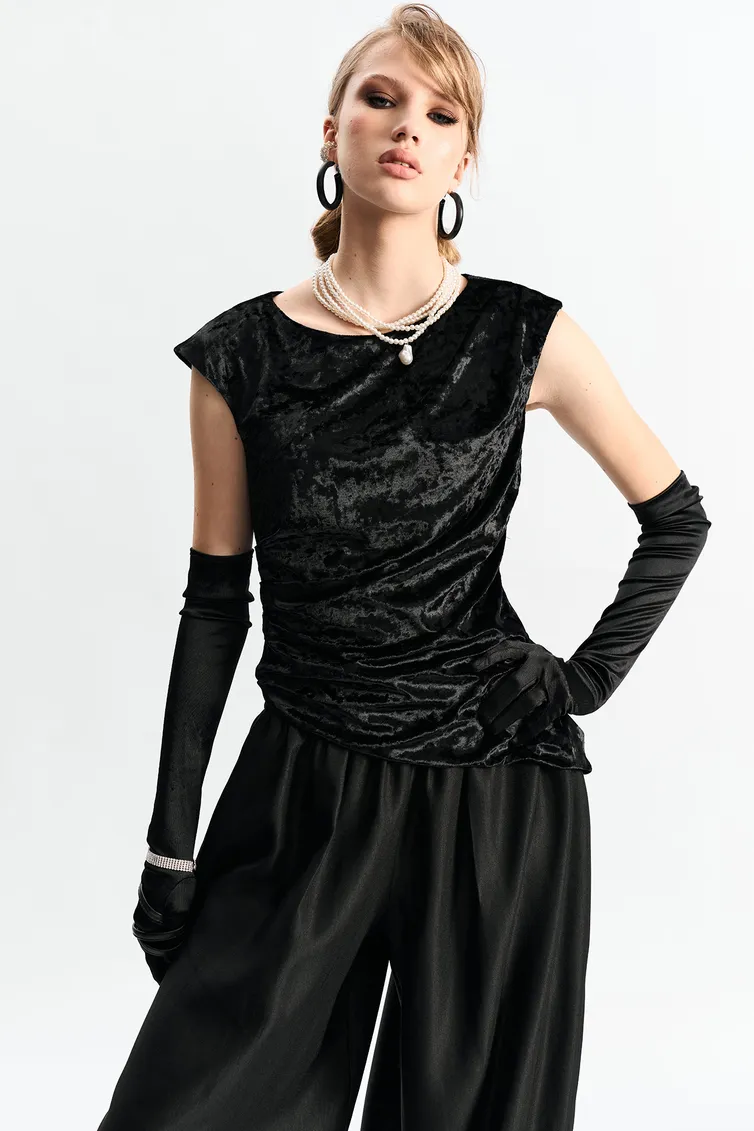 Bluzka MilMil #1269 bluza barxatnaya