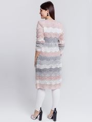 Кардиган BONADI арт. 1285 пудра-серый