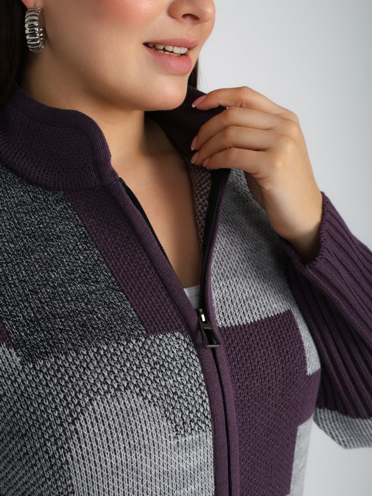 Кардиган BONADI арт. 1982 баклажан