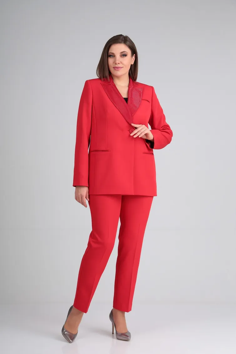 Garnitur Vilena-fashion #754 krasnyj