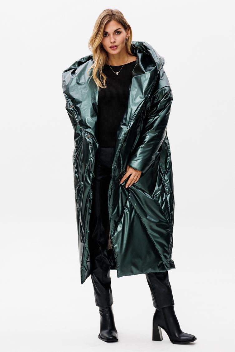 Coat PRATA wear #S023 zelenyj