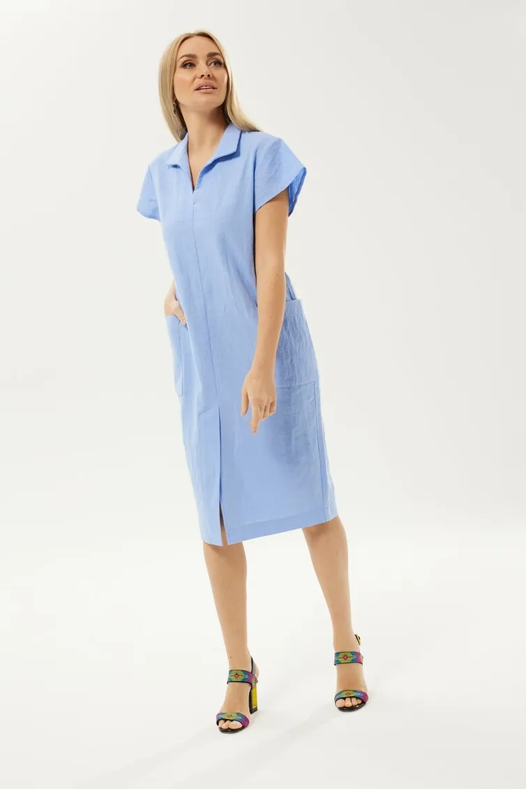 Dress Ma Cherie #4007 goluboj