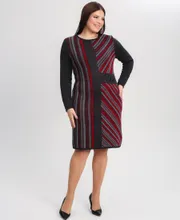 Dress BONADI #1905 vishnevyj