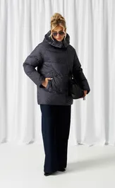 Coat Beautiful & Free 1018 grafit