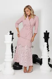 Dress Mubliz #363 rozovyj