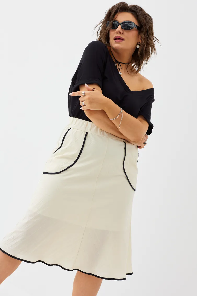 Spódnica BegiModa #5013 shampan