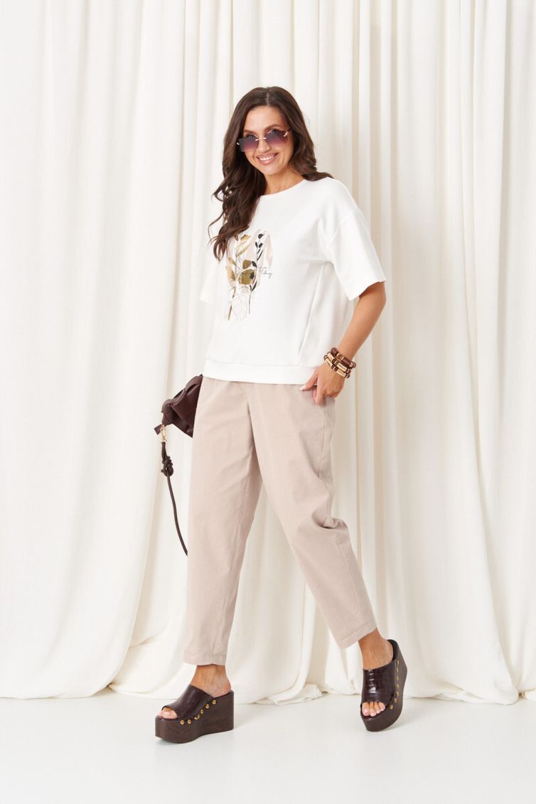 Trousers Panda #119363 bezhevyj