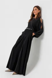 Blouse Lyushe #4451 chernyj