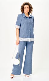 Suit Vilena-fashion 1156 goluboj