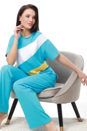 Bluzka DS Trend #DO-0075 (Nastrojki otdyxa, blyu)