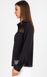 Blouse VIZAVI 737 chernyj