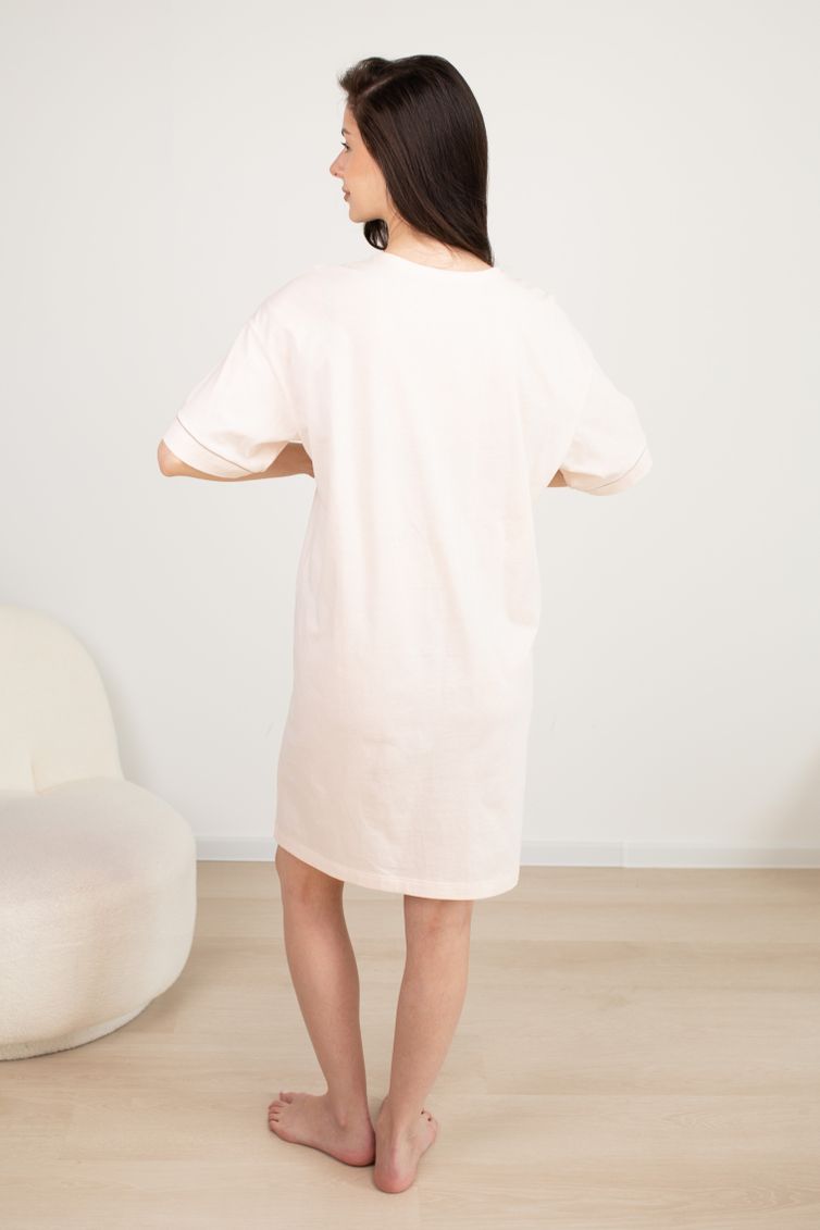 Сорочка Купалинка арт. 40007G 158,164 Пудровый