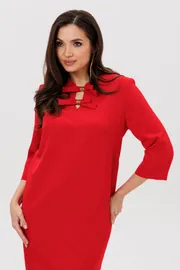 Sukienka Vilena-fashion #1095 krasnyj