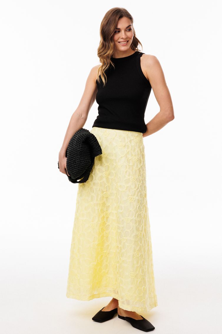 Skirt EOLA #3112 zheltyj