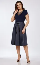 Skirt Klever 0225 sinij
