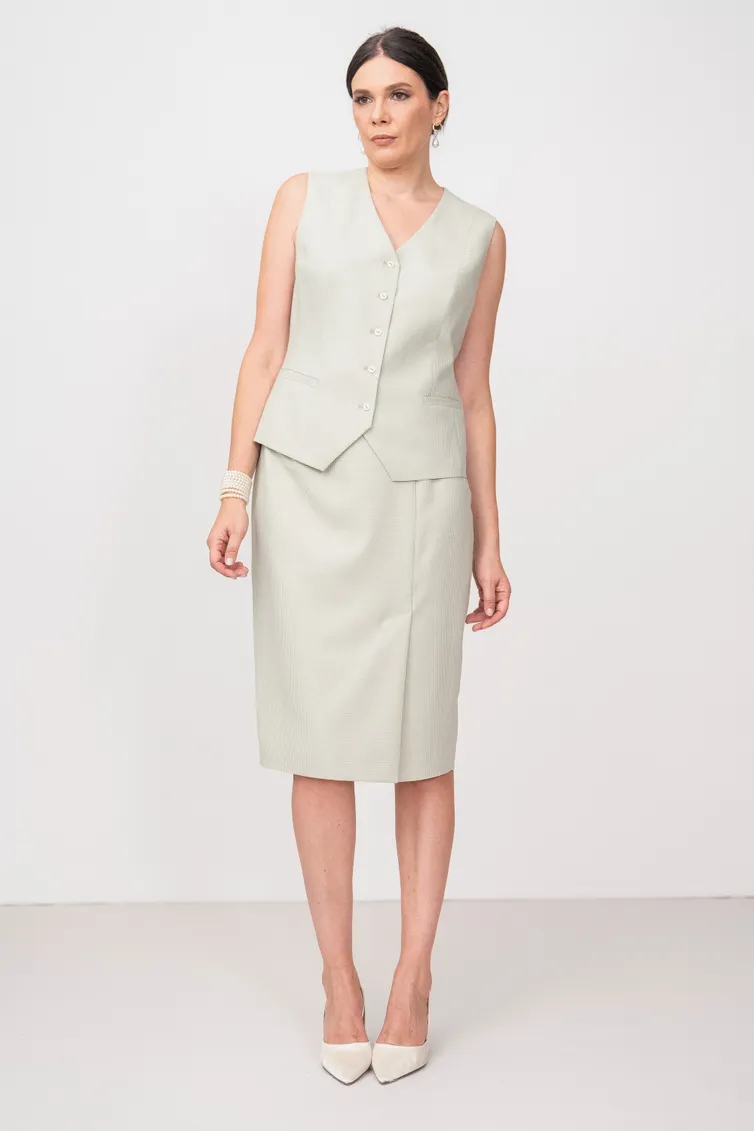 Skirt FASHION CENTRE #Psh-4136 evkalipt