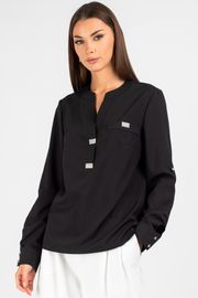 Blouse VIZAVI #739 chernyj