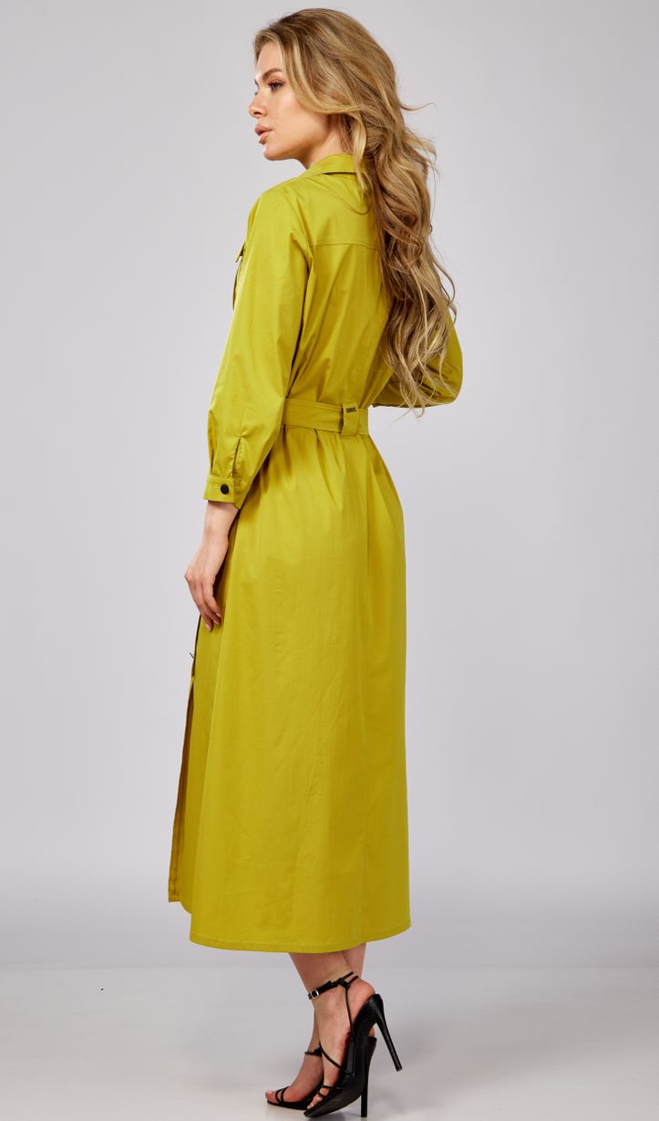 Dress Verita moda #N-2274 gorchica