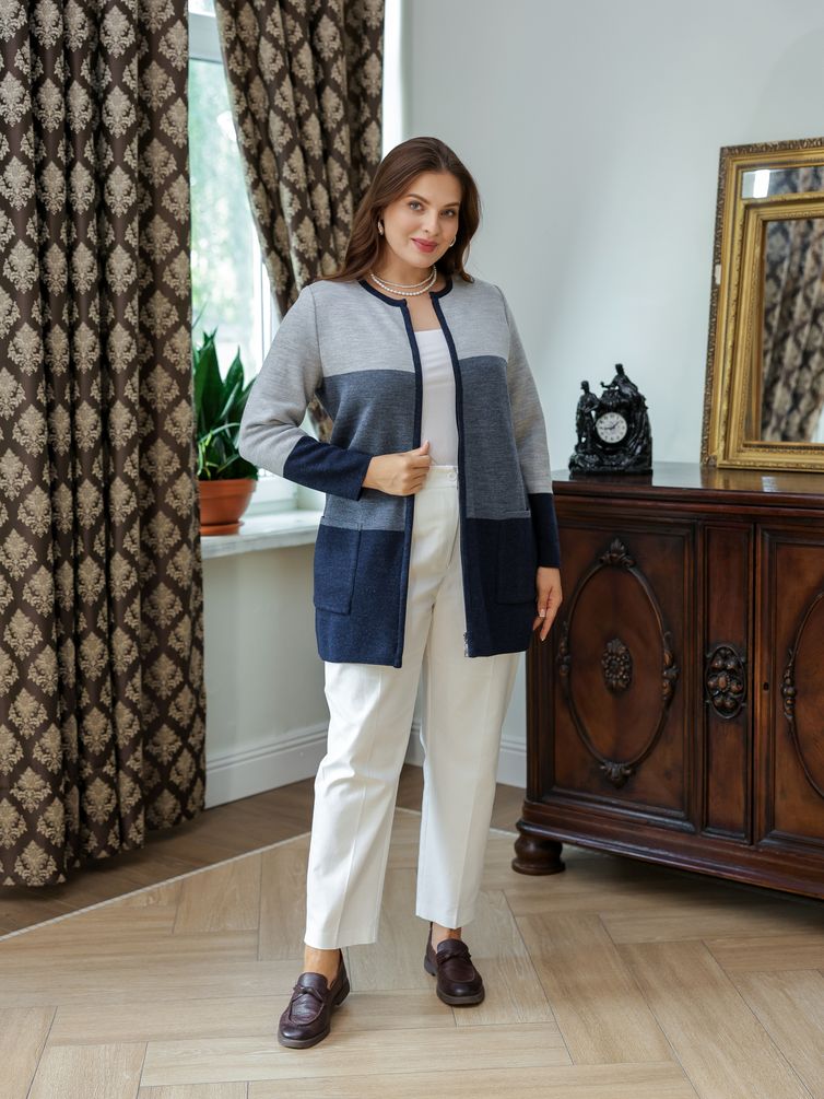 Кардиган BONADI арт. 1916 джинс