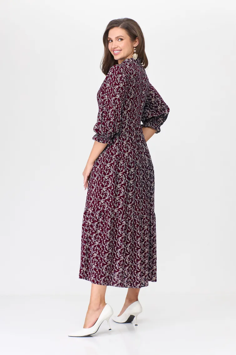 Sukienka Abbi #1010 bordo